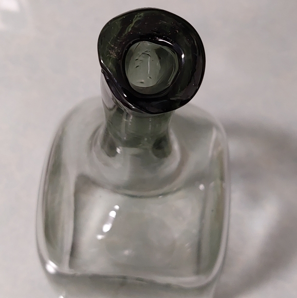 Vintage MCM Italian Art Glass Vase/Bottle 10.5" - Picture 9 of 11